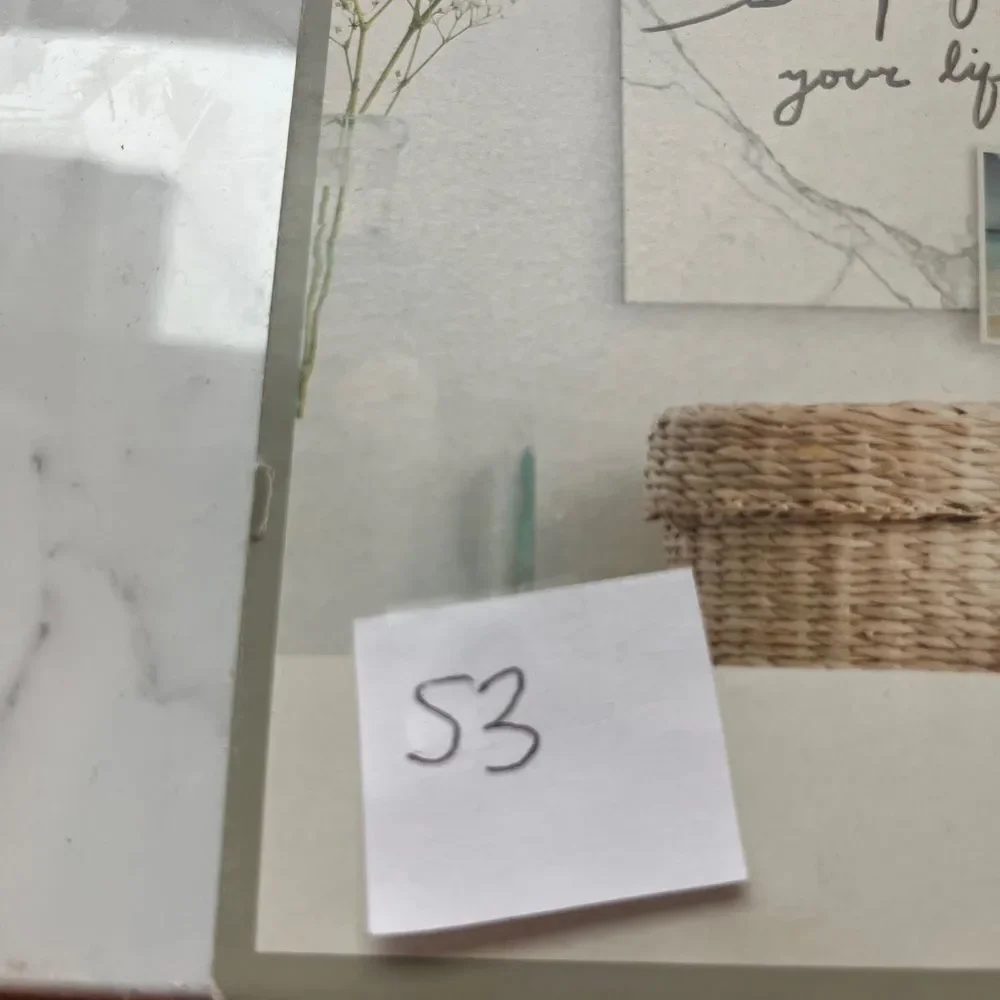Marble Dry Erase Board with Cork Board